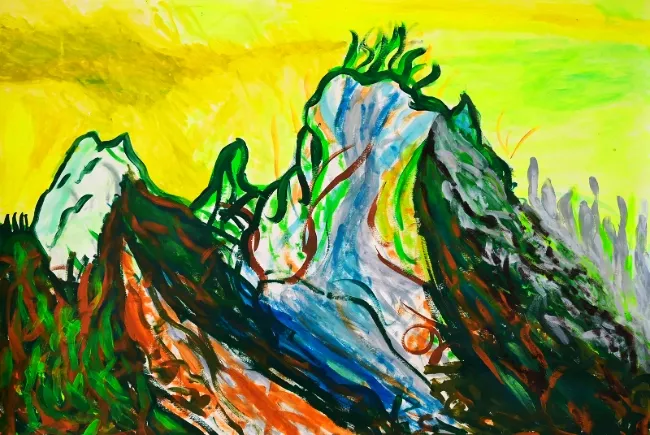Iason Scyboz, Montagnes vertes