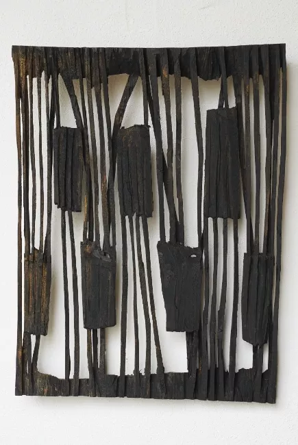 Armin Görhinger, sculpture, nois noirci